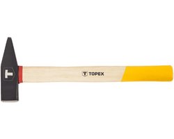Topex - Smedenhamer - 500g - Houten Steel
