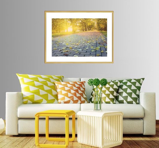 Homedecoration Almelo - Cadre photo - Format photo - 23 x 33 cm - Vintage Goud