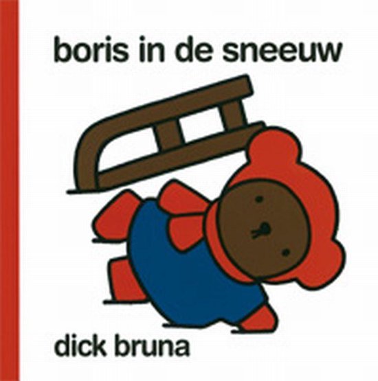 Cover van het boek 'Boris in de sneeuw' van Dick Bruna