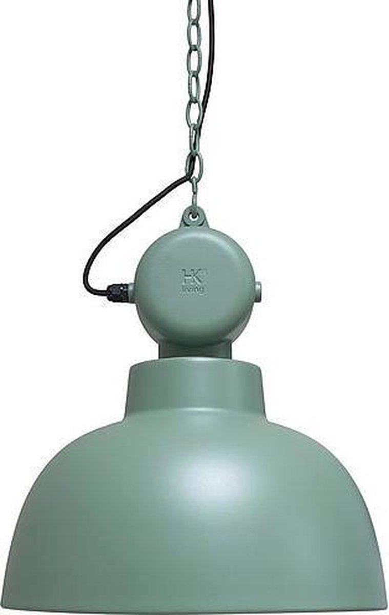 HK Living - Industrial hanglamp - Army Green | bol.com