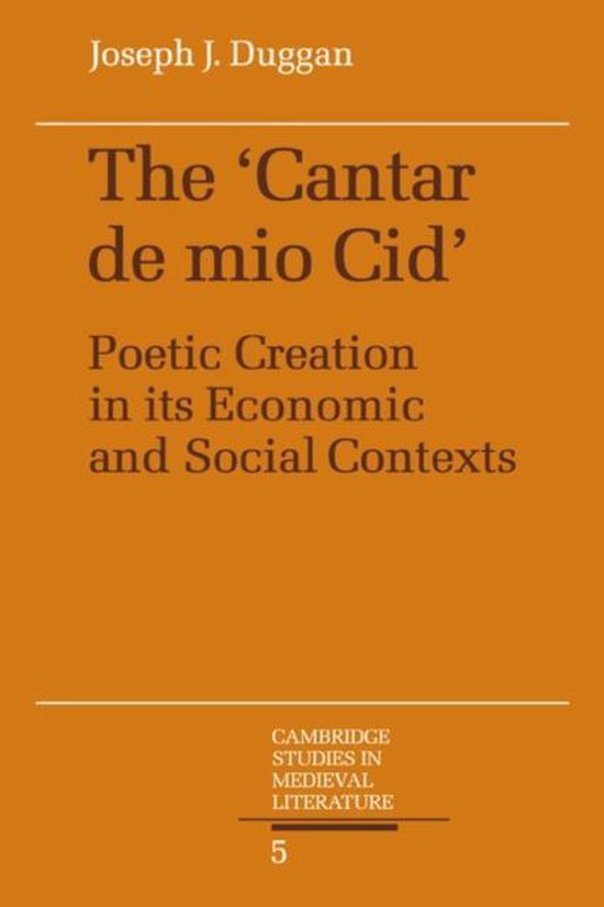 The Cantar de mio Cid