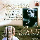 Weltliche Kantaten BWV204