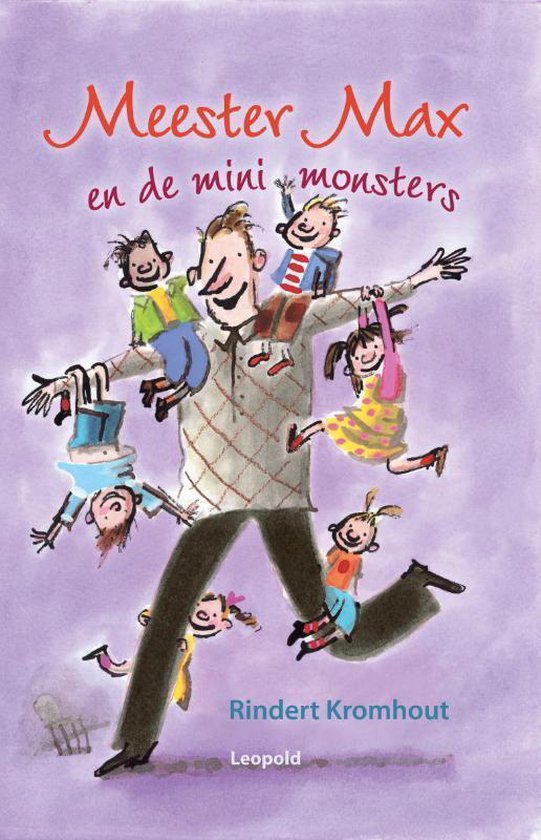 Cover van het boek 'Meester Max en de minimonsters' van Rindert Kromhout