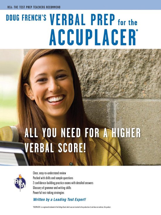 Accuplacer Doug French's Verbal Prep (ebook), Douglas C French 9780738668239 Boeken bol