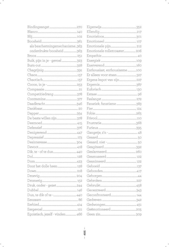 De emotie encyclopedie - Gevoelens als navigatiesysteem naar een gelukkig leven