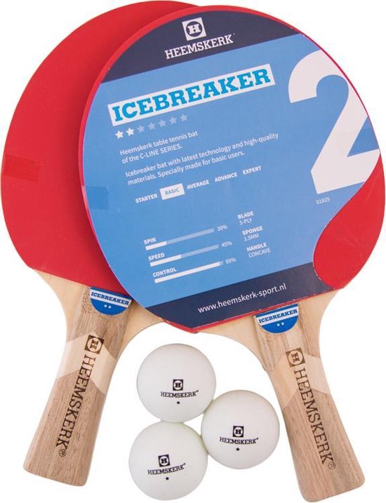 JOOLA Colorato 54817 Tafeltennisset, bestaande uit 2 tafeltennisbatjes, 8 tafeltennisballen, ideaal voor gezinnen en vrijetijdssporten, zwart en wit, eenheidsmaat