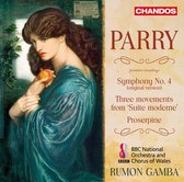 BBC National Orchestra Of Wales Rum - Parry: Symphony No.4 Suite Moderne Proserp (CD)
