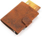 Figuretta Leder Cardprotector - Hunter Oily