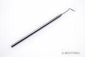 BeautyTools Tandsteenhaakje - Tandsteen- en Tandplak Verwijderaar (Scherp) - Extra Fijne Enkelzijdige Sonde / Scaler (15 cm) - (DT-0546)