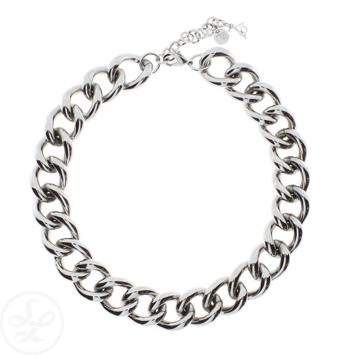 TOV Essentials Ketting 0718.003 - Solochain Collier - 45-50 cm - Zilverkleurig