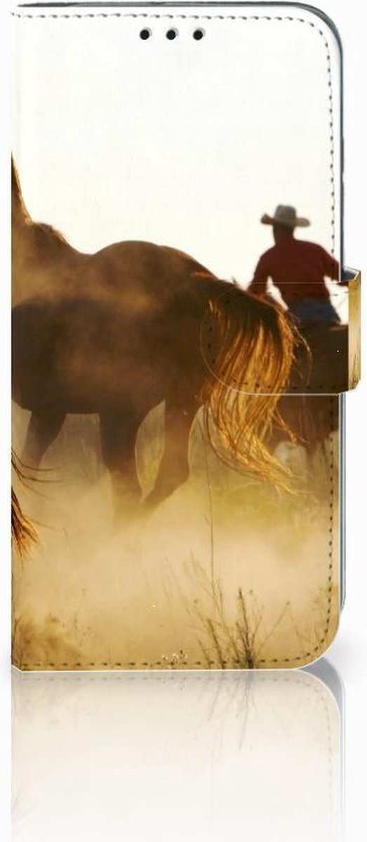 Honor 10 Lite Telefoonhoesje met Pasjes Design Cowboy