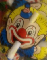 6 x roltongen - clown -