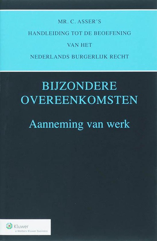 Cover van het boek 'Mr. C. Asser's handleiding tot de beoefening van het Nederlands burgerlijk recht' van C. Asser