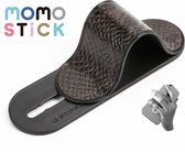 MOMO STICK / MOMOSTICK – verstelbare flexibele GSM vingerhouder / Telefoonring grip / vingerhouder / telefoonring standaard / selfiehouder / telefoonhouder / ringhouder / telefoonstandaard – 