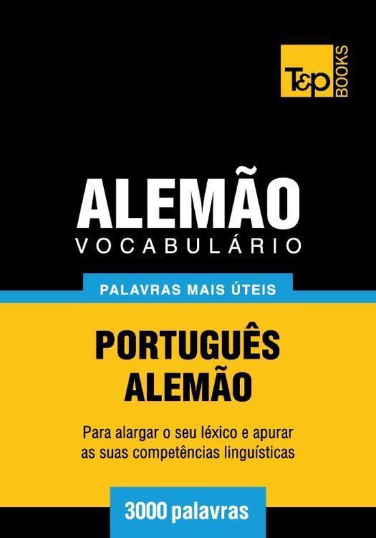 Vocabulário Português-Alemão - 3000 palavras mais úteis - cover