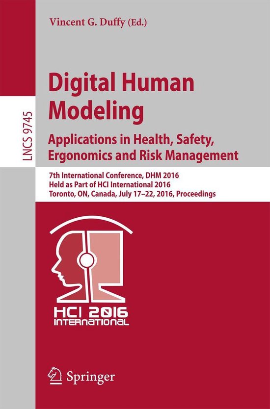 Springer Nature Proceedings Computer Science - Digital Human ... - cover