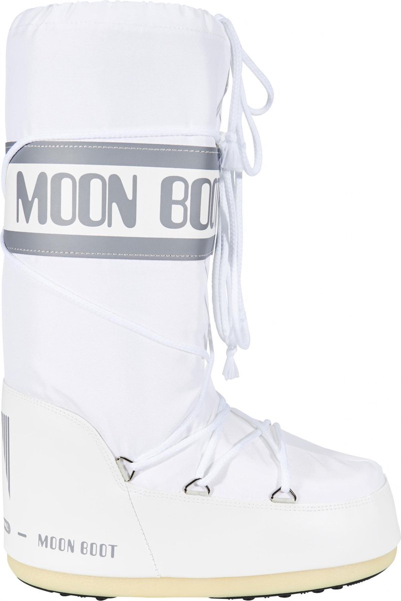 Moon Boot Nylon Laarzen, wit Schoenmaat EU 31-34