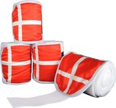 Polar fleece bandages -Flags- Set of 4