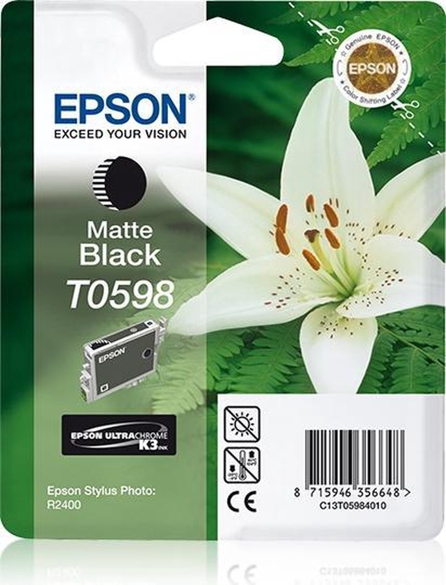 Epson STYLUS PHOTO R2400 Ink Cartridge (Matte Black)