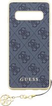 Guess 4G Charms Hard Case voor Samsung Galaxy S10E - Grijs