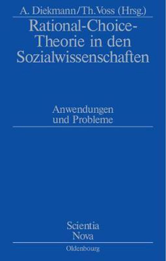 Rational-Choice-Theorie in den Sozialwissenschaften - cover