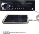 Autoradio Handsfree met Bluetooth, Aux, USB en SD - Zwart