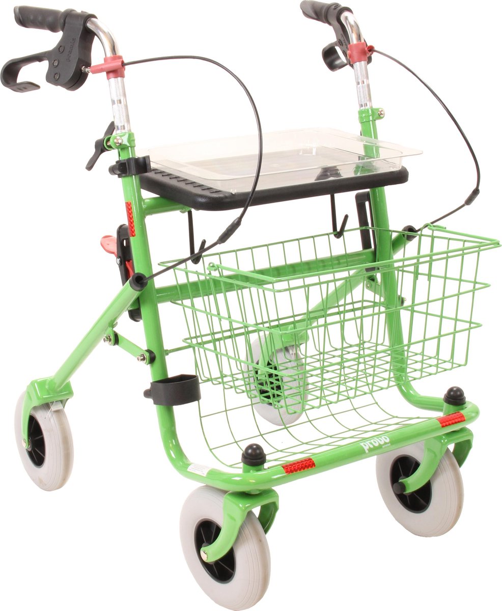 Goedkoopste PREMIS - PROVO - STANDAARD ROLLATOR - 2E GENERATIE -EENZIJDIG RECHTS GEREMD