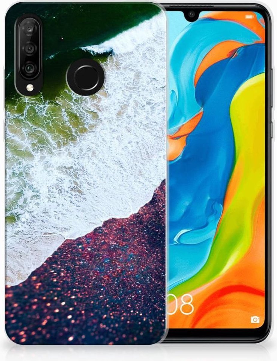 Huawei P30 Lite TPU Hoesje Sea in Space