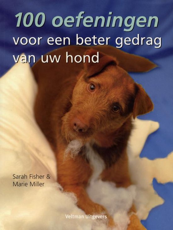 Cover van het boek '100 oefeningen voor een beter gedrag van uw hond' van Sarah Fisher