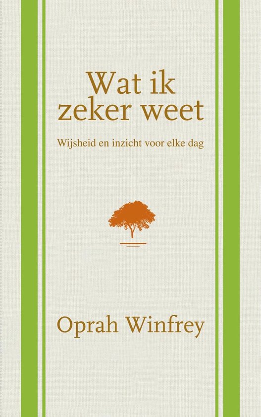 Wat ik zeker weet - cover