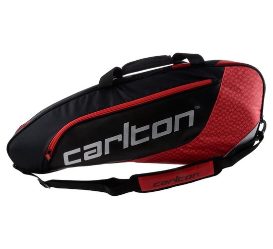 Carlton Pro Player Badminton - Sporttas - Rood/zwart | bol.com
