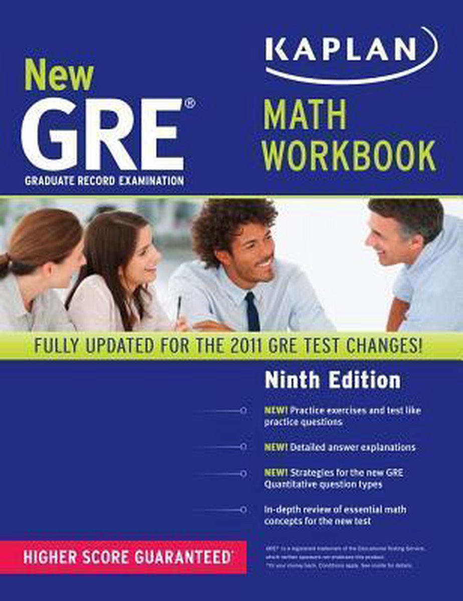 9781609781026　Kaplan　Workbook,　Math　GRE　Boeken