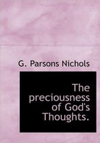 The Preciousness of God's Thoughts.