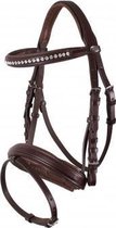 QHP Hoofdstel Brando - Dark Brown - Pony