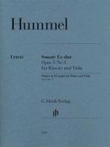 Sonate für Klavier und Viola Es-dur Opus 5 Nr. 3