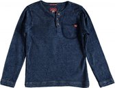 Indian blue grandad longsleeve indigo Maat - 110