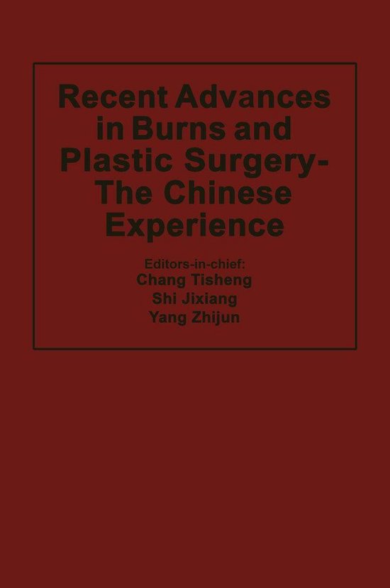 Medicine (R0) - Recent Advances in Burns and Plastic Surgery ... - cover