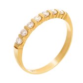 Orphelia RD-3023/54 - Ring - geelgoudkleurige 18 Karaat - Diamant 0.33 ct