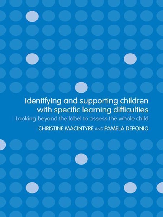 Identifying and Supporting Children with Specific Learning D ... - cover