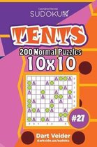 Sudoku Tents - 200 Normal Puzzles 10x10 (Volume 27)