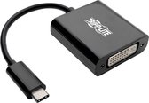 Tripp Lite U444-06N-DVIBAM video kabel adapter 0,15 m USB C DVI-D Zwart