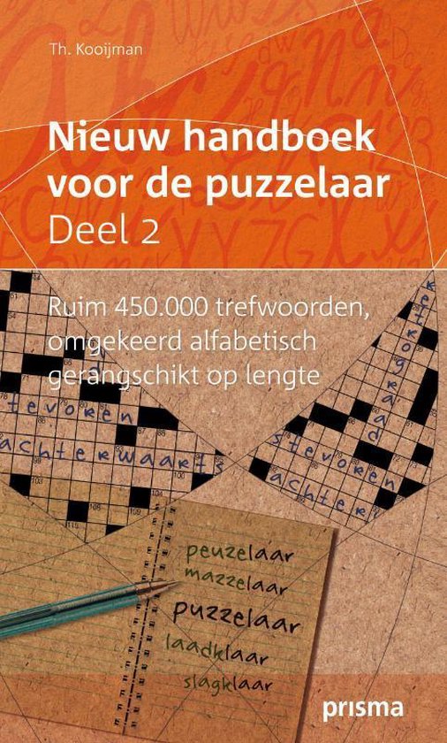 Cover van het boek 'Nieuw handboek voor de puzzelaar  / Deel 2' van Th. Kooijman