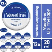 12 x Vaseline Lippenbalsem | Lip Therapy original | Megavoordeelpakket | Originele Vaseline Lippen Balsem