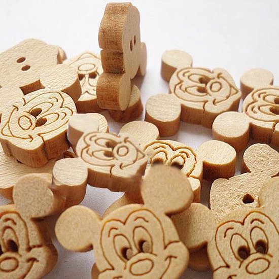 10 stuks platte houten knopen van echt olijfhout, 2 gaten, Europese productie, zichtbare nerf, verhoogde rand, natuur (22 mm 10 stuks platte houten knopen van echt olijfhout, 2 gaten, Europese productie, zichtbare nerf, verhoogde rand, natuur (22 mm