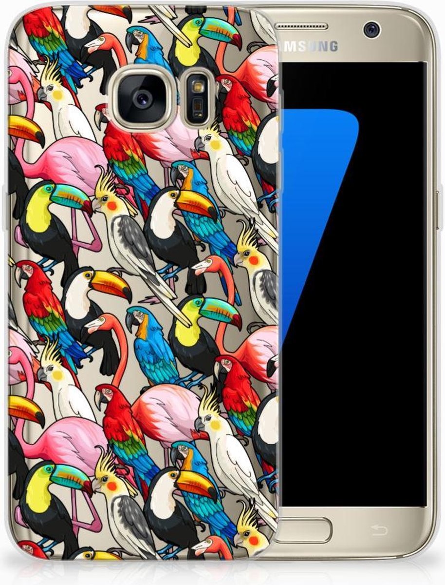 Samsung Galaxy S7 TPU Hoesje Birds