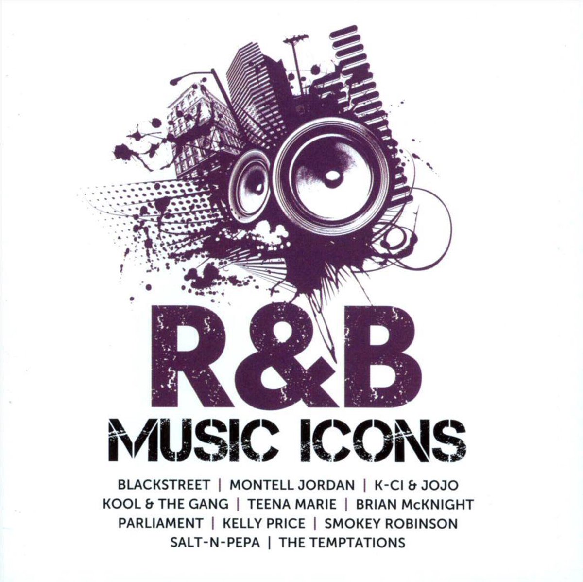 R&B Music Icons, various artists CD (album) Muziek