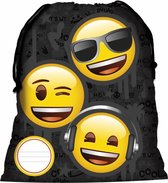 Emoji Gymbag Cool Squad 42 x 33 cm - polyester - geen rugzak