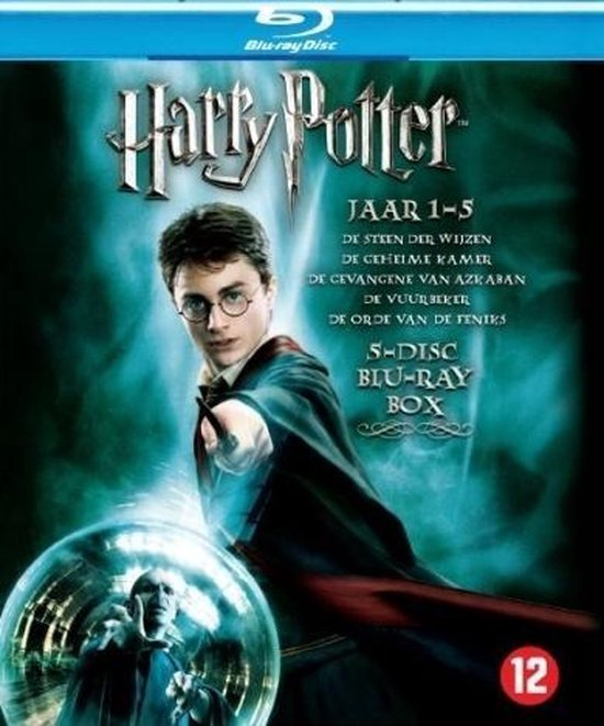 Cover van de film 'Harry Potter 1-5'