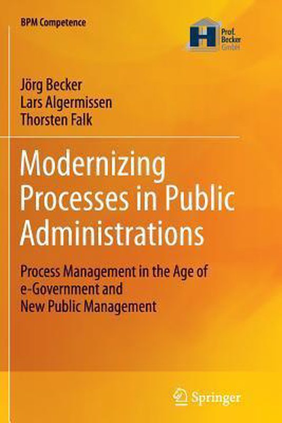 BPM Competence- Modernizing Processes in Public Administrati ... - cover