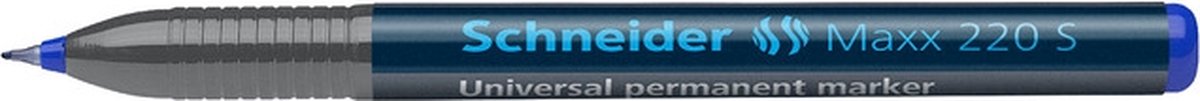 universele marker Schneider Maxx 220 S permanent blauw doos met 10 stuks